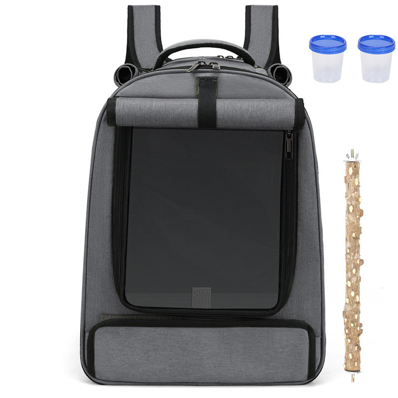 Mochila para Loros de Tela Oxford Transpirable para Aves image 9