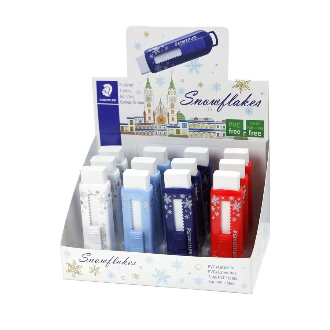 Alemania staedtler 525PS1 serie de copo de nieve limpia limpia limpia con menos residuos borradores de empuje