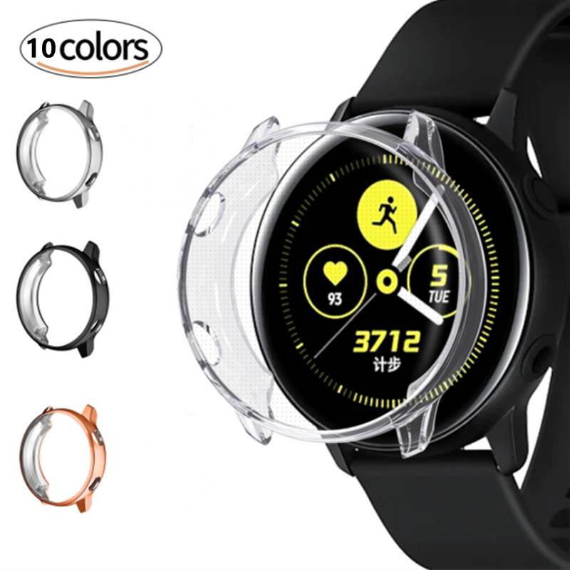 Applicable to Samsung Watch 4 Generation 5 Generation 40/44mmTPU soft case dustproof drop-resistant case electroplated full screen all-inclusive protective case