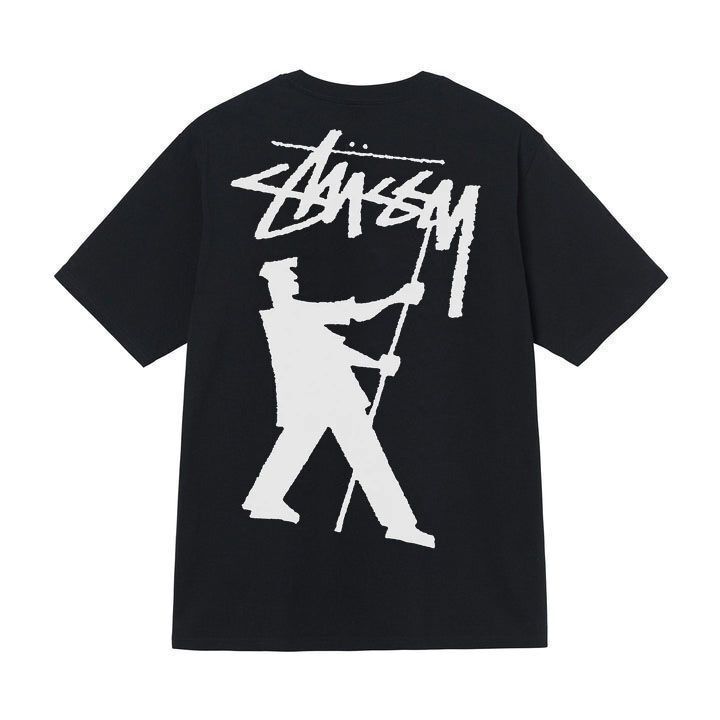 stusy スタッシー 2025年新作 8 男女兼用 半袖Tシャツ 夏 ブラック ホワイト メンズTシャツ ゆったり 230g|undefined