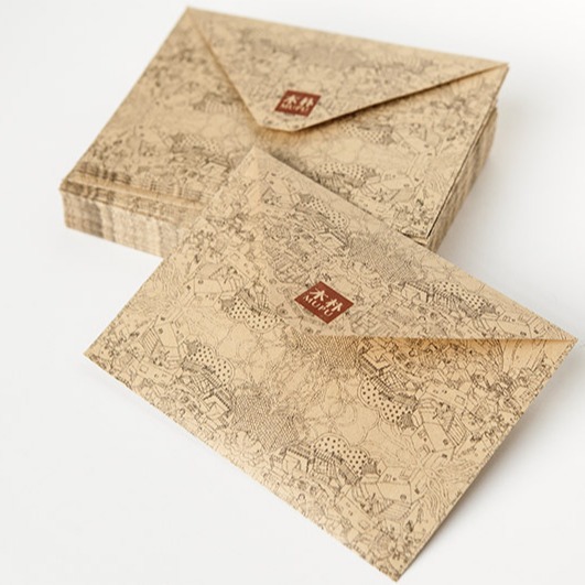 B9 Mupu Mu Pu envelope ideal world envelope leather paper printing…