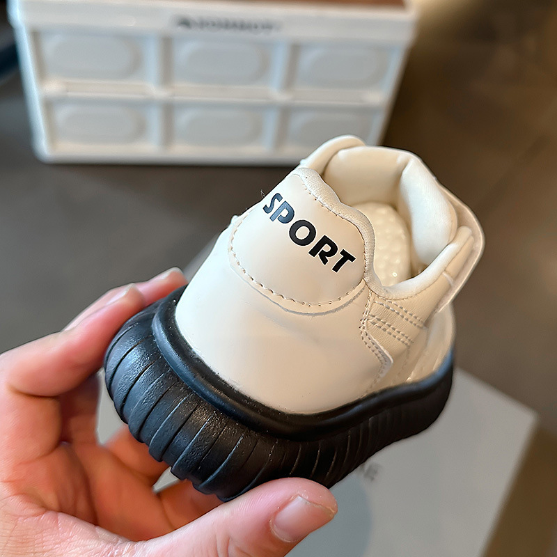 Pantofi casual pentru copii, primăvară și toamnă, pantofi sport pentru fete, la modă nouă, tălpi moi, toate se potrivesc cu pantofii respirabili în stil britanic_voghion.com