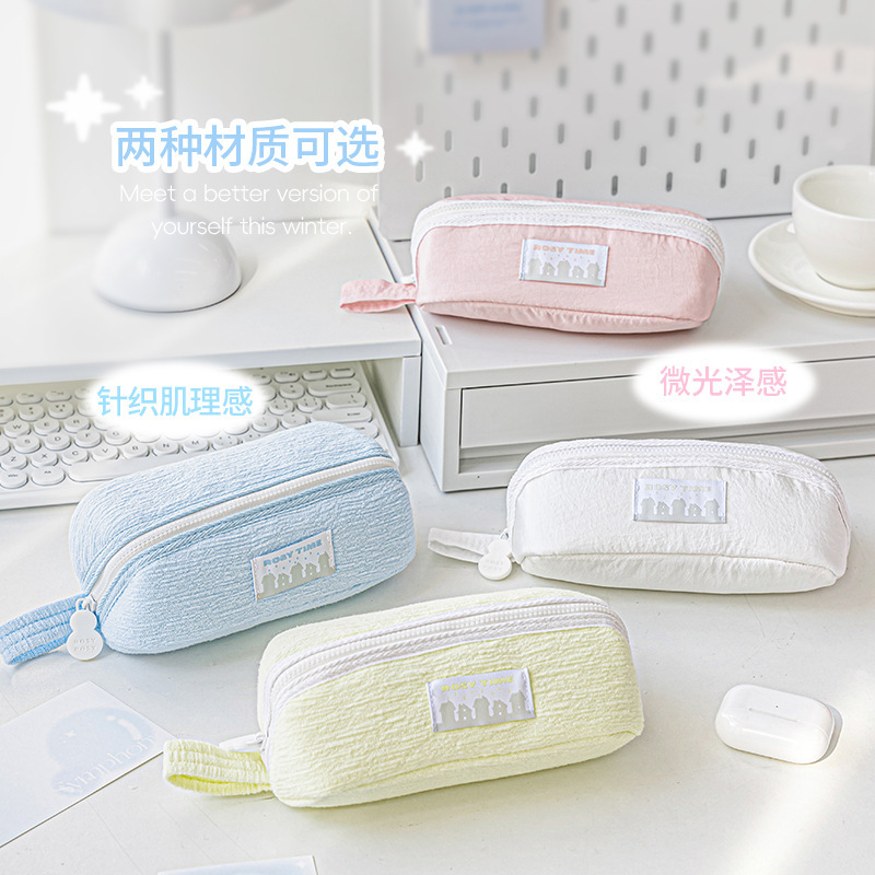 Capacious storage system, pencil case for students, handheld stationery