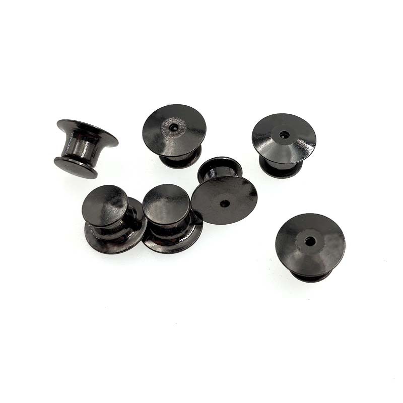 황동 플랫 헤드 카드 캡 블랙 니켈 색상