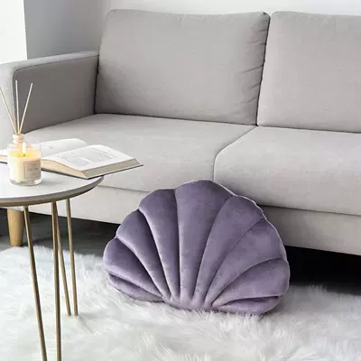 Oyuncaq yastıqlar – Office Marine Animal Pillow - purple-shell-4025-small-size