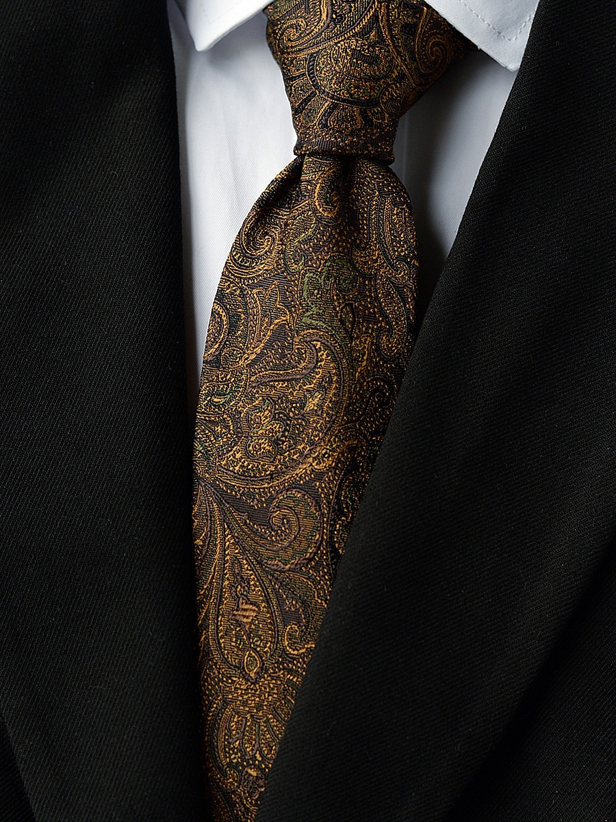 Corbata de seda de alta calidad, ropa formal de hombre, moda casual, estilo coreano, novio profesional, matrimonio, gris retro británico image 10