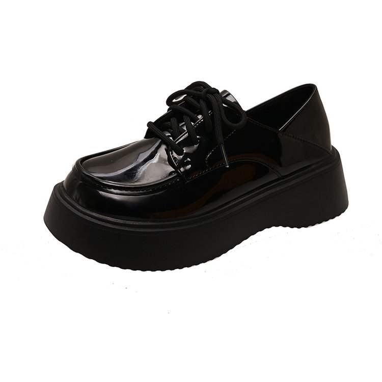 Insulated black Japanese universal retro Mary Jane shoes platform…
