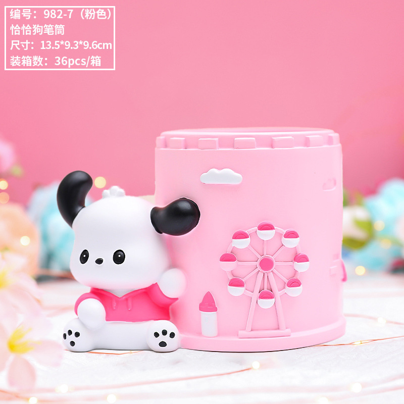 Regalo navideño nuevo estilo de fantasía sirena de concha luz de portalápices niña ins decoración de la habitación decoración venta directa de fábrica