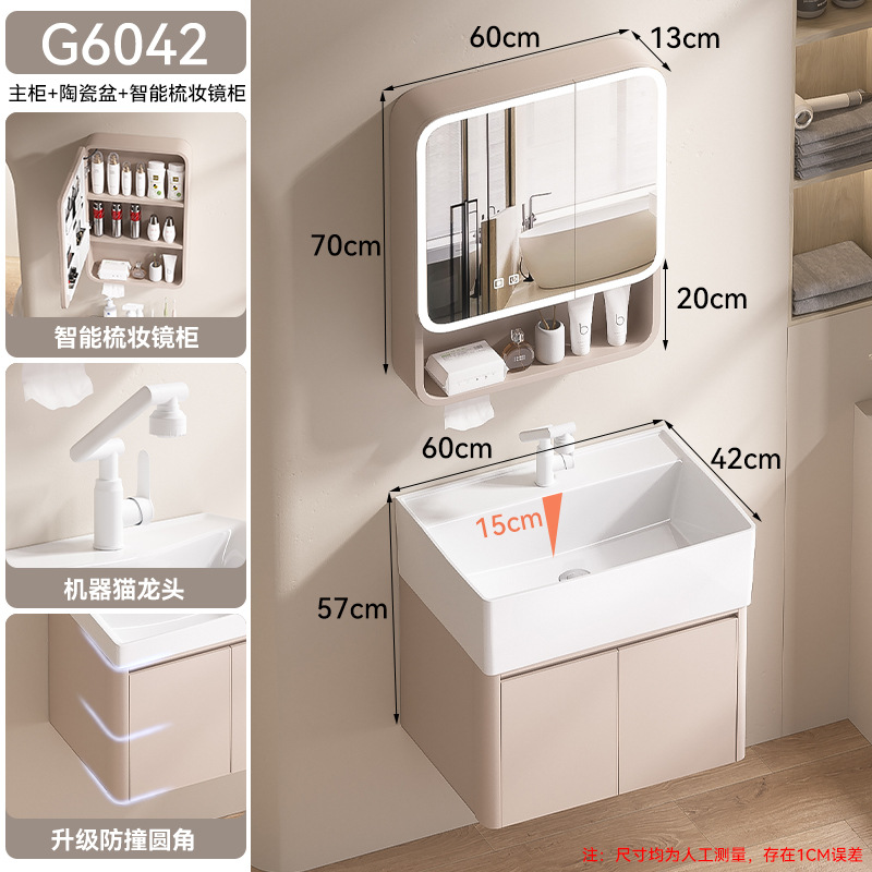 G6042 - Gabinete inteligente de espejo semicerrado