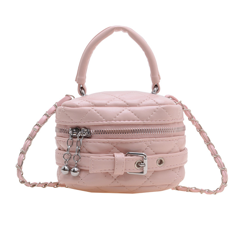 2023 Nuevo hilo bordado Chanel estilo mini bandolera de mano para niños hebilla de cinturón lápiz labial pequeño bolso de hombro al por mayor