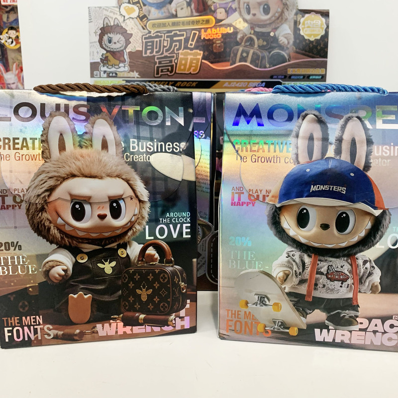 漫画ラブブラブブクリエイティブブラインドバッグ高価値ステッカーバッジブックゲルペンポータブルブラインドボックスギフトパック|undefined