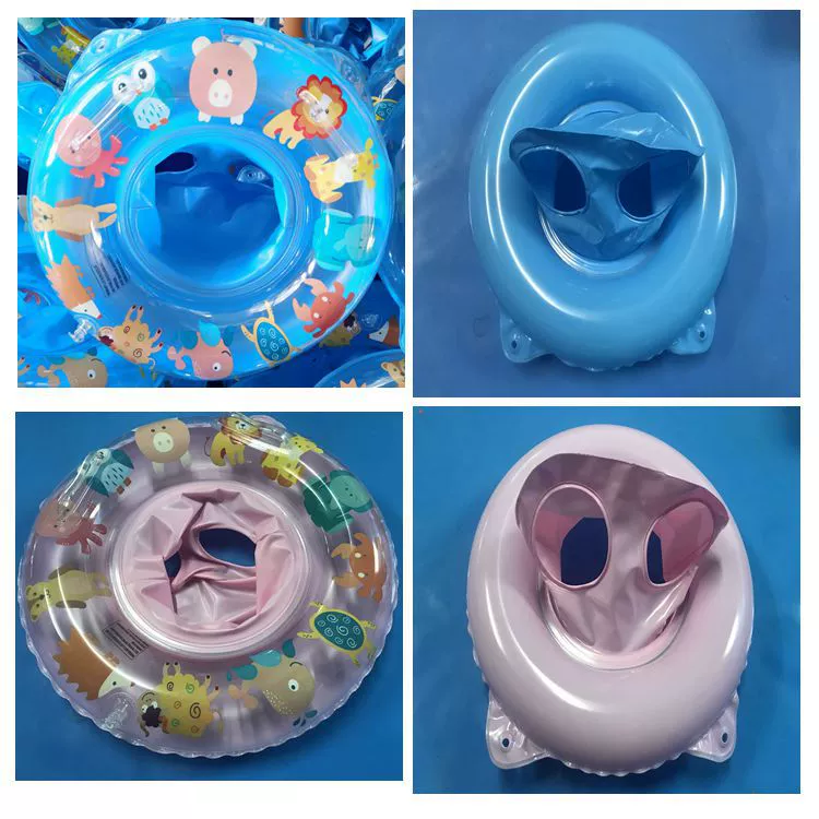 Кольцо для плавания детское утолщенное Надувное сиденье для мальчиков и девочек Анти-опрокидывание Пузырькового плавающего кольца
