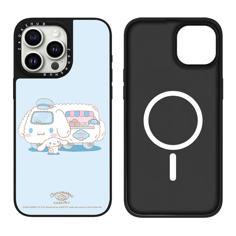 CASE サンリオ ビッグイヤードッグ シナモンドッグ 携帯電話ケース iPhone16ProMax Apple 15 携帯電話ケース 14 に適しています|undefined