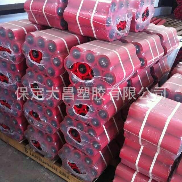 源头厂家直销各种规格耐磨平行托辊 槽行托辊 锥形托辊 烤漆托辊