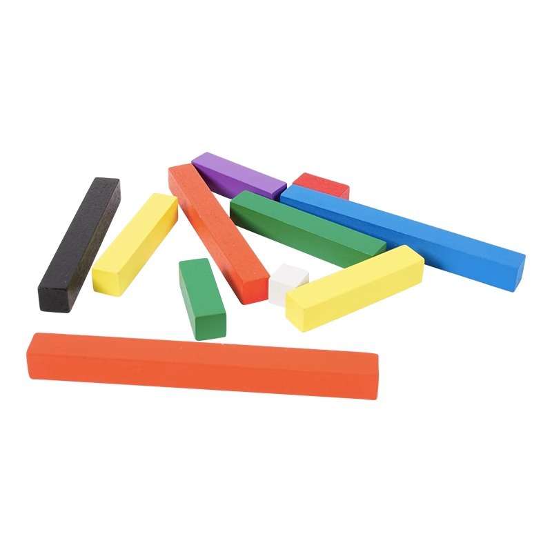 Cuento de palos Monty matemáticas jardín de infantes juguetes de clasificación de alto y pequeño palo de longitud de corta relación de tamaño de bloques de construcción