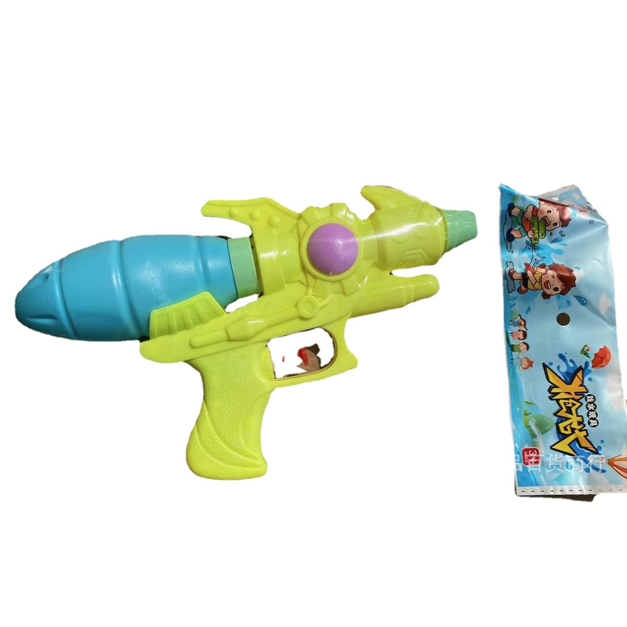 Pistola de agua para niños Nueva playa de verano Juguetes De Agua lucha contra el agua pistola de agua de plástico puesto 2 yuanes grandes almacenes al por mayor