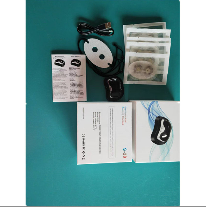跨境二代电动止鼾神器家用防呼噜打呼噜矫正器呼吸止鼾器厂家|undefined