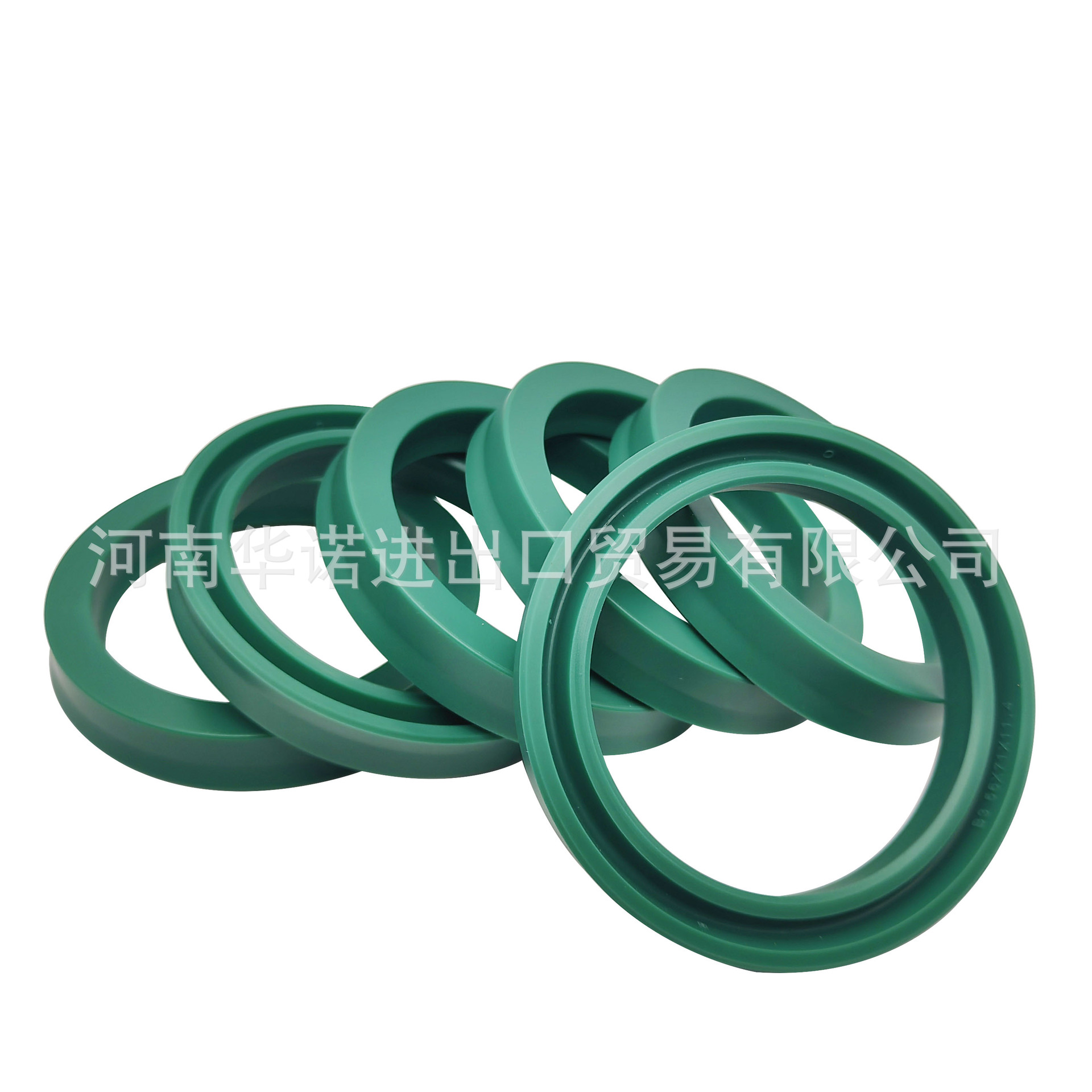 供应墨绿色聚氨酯 B3 型轴用油封 泵车重型机械油缸密封圈