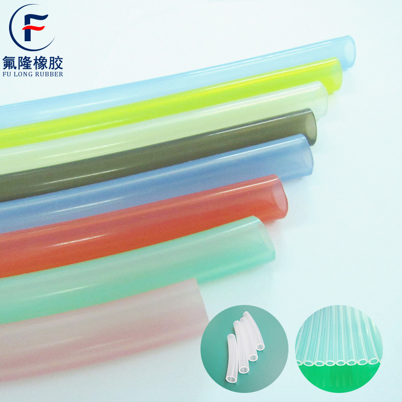 厂家定制大口径透明硅胶软管 耐高温彩色硅胶导管硅胶软管现货|ru