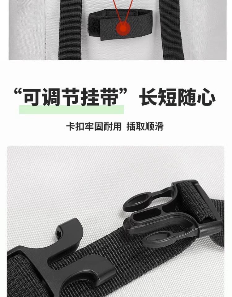 Large waterproof front bag for electric scooters, motorcycle storage box, raincoat storage box, electric vehicle rear box