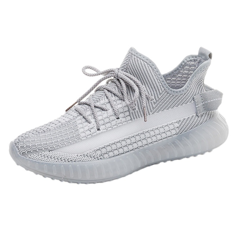 2024 primavera nuevos zapatos de coco transpirables de malla de estilo coreano de los hombres de moda todos los partidos zapatos para correr estudiante deportivo zapatos Casuales