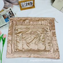 新款印花束口袋抽绳包装袋批发旅行收纳袋礼品鞋子包包防尘袋圆绳