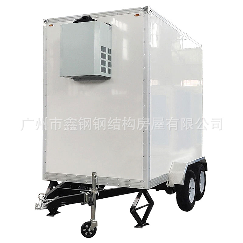 广东出口集装箱厕所活动厕所洗手间可带沐浴间牵引卫生间拖挂厕所