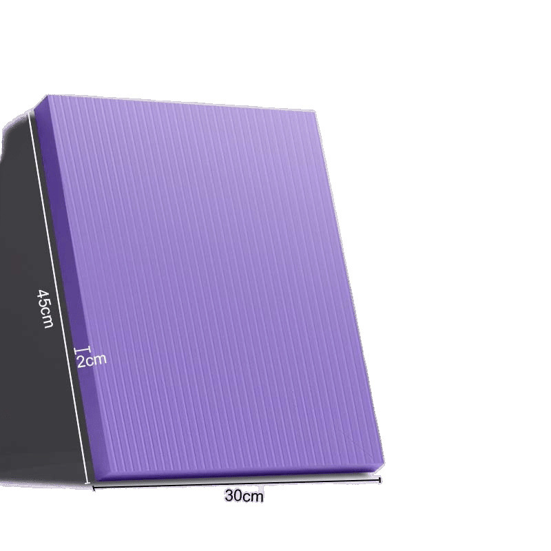 Almohadilla de equilibrio, soporte de placa de pedal suave, entrenamiento de núcleo, rodilleras, almohadilla cuadrada pequeña de yoga, almohadilla de espuma especial para rueda abdominal, comercio exterior