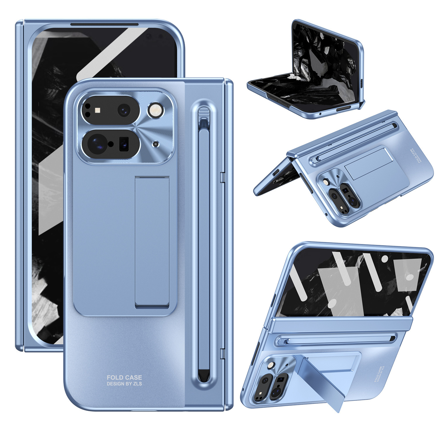 Google, compatible folding phone case, hinge, protective bag, protective case, fall protection