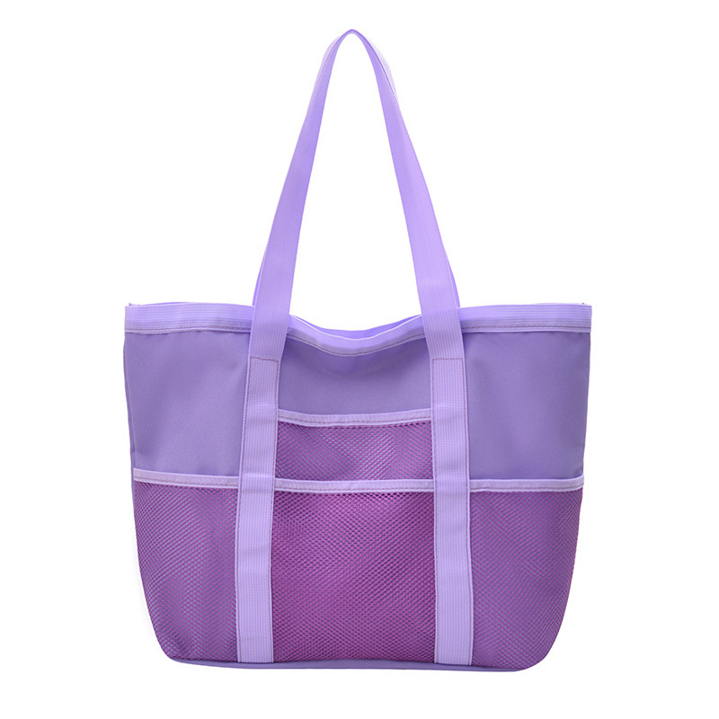 Bolso de Hombro y Mano Transpirable de Malla para Playa de Nailon de Gran Capacidad image 11