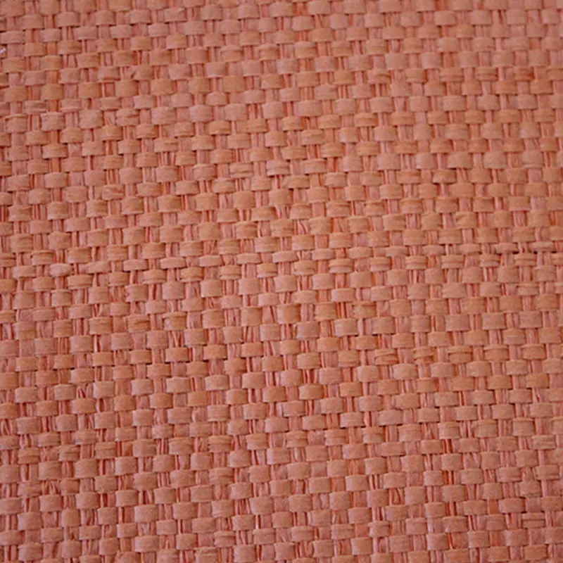 批发草编工艺原料纸草纸布 单丝切条布纸编布 草编布料厂家生产