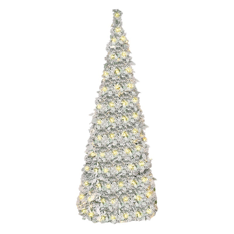 Árbol de Navidad decoración del hogar árbol de Navidad plegable árbol de nieve Paquete Grande decoración de Navidad