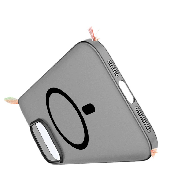 Совместимый матовый чехол для телефона Apple, электромагнитная зарядка iPhone 13, защитный чехол, iPhone, 15promax