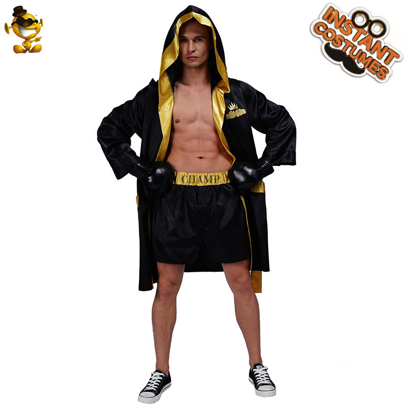 European and American Halloween cosplay Boxer Fighting Costume Wrestling Costume Prom Party Carnival Party Costume
