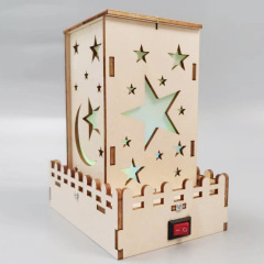 Science Experiment Technology Small DIY Toys Children's Invention Bright Color Star Lights Kindergarten Students Handmade