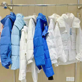 菲兰曼莎品牌撤柜24冬装简约90白鸭绒保暖羽绒服外套品牌走份尾货