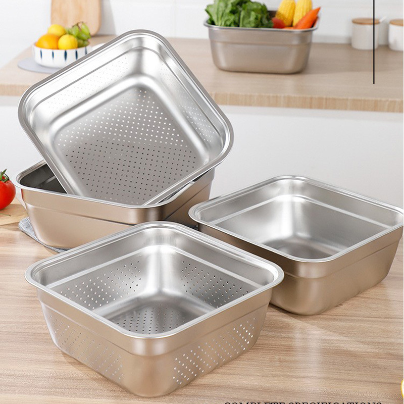 Japanese square rectangular drying rack stainless steel for home use