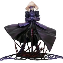 狼族动漫 Fate FGO 黑 saber ALTER 吾王黑塞巴 模型 盒装手办