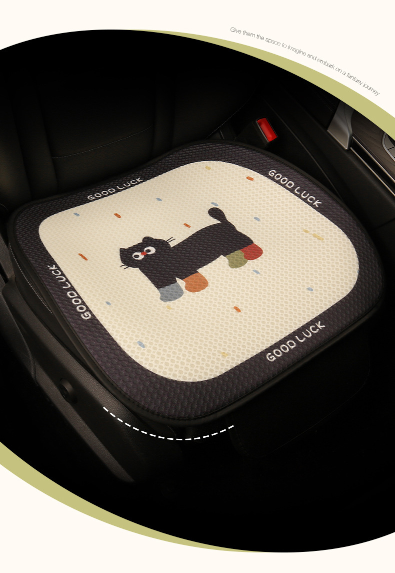 Car Seat Cushion for All Seasons, Women's Seat Cushion, Cute and High-End Car Seat Cover, 2025 New Model, Trendy Seat Cover
