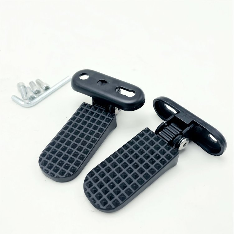 Suitable for Taoling National Standard Electric Vehicle Pedals, up and down Folding Pedals, No. 05 Modified Battery Vehicle Aluminum Alloy Footrest