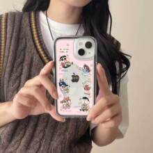 蜡笔小新三合一适用苹果16手机15iphone13PROMAX华为小米14手机壳