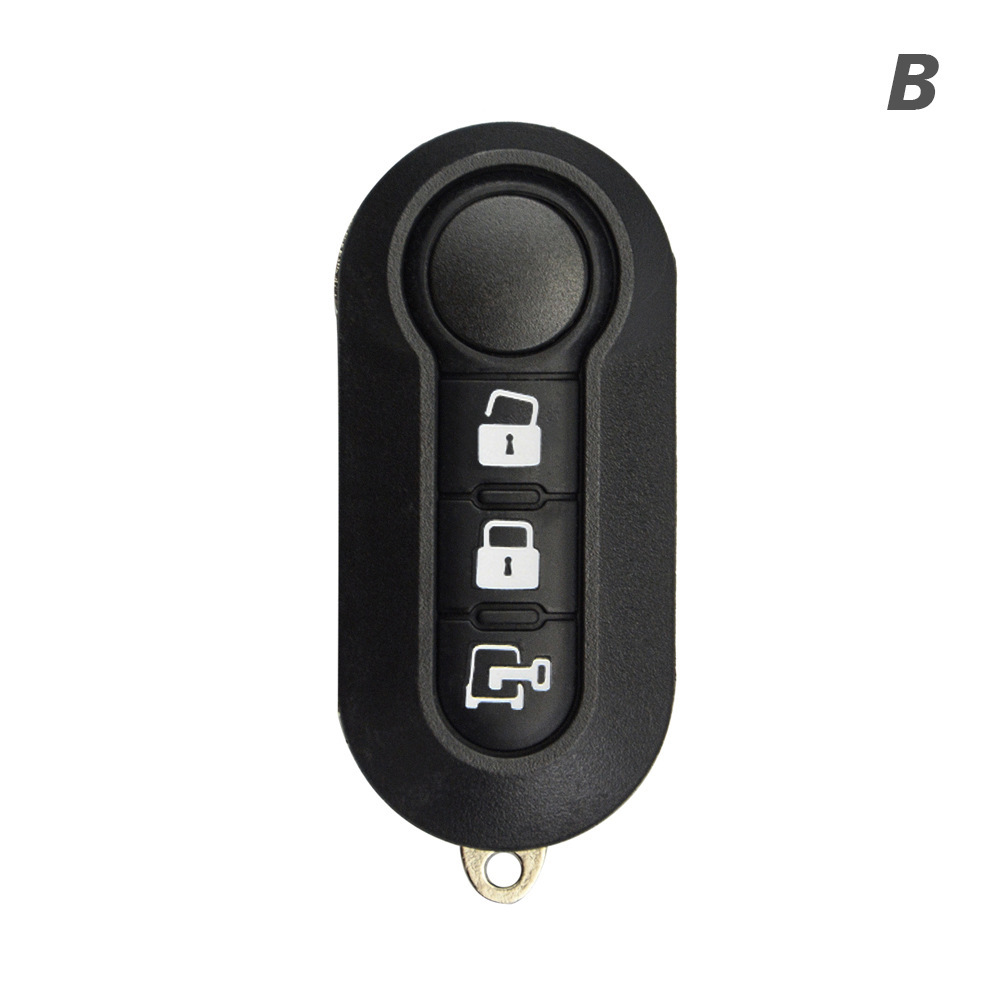 Fiat – Remote Key Shell Car Keys - 3-button-white-lock
