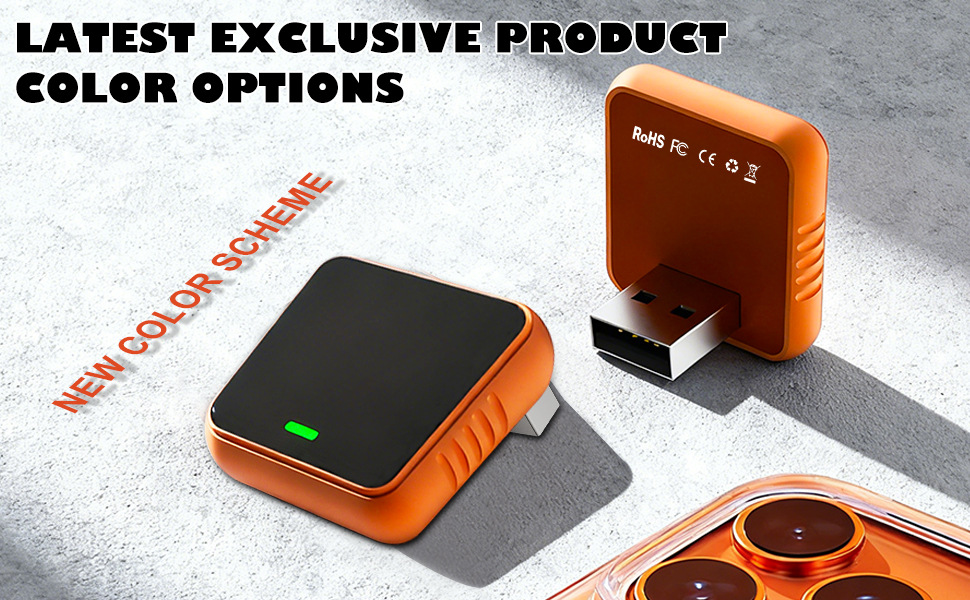 Cp030-1 Original Wired to Wireless Carplay Car Connectivity Box, Popular on Temu, Apple Color Car Box