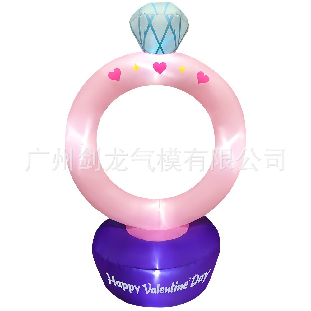 6FT 높이의 발렌타인 데이 링