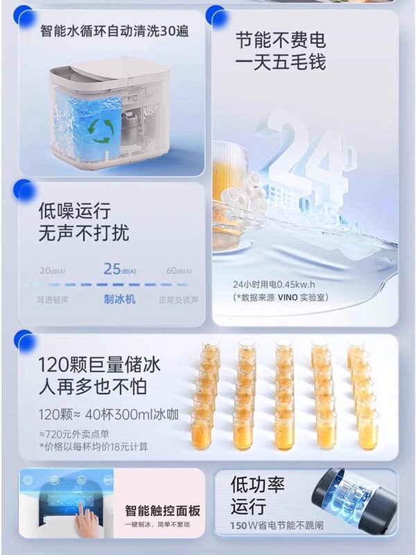 Wholesale 2025 New Model Ice Machine Household Small Mini Student Dormitory Fully Automatic Solid Ice Making Machine Office