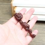 雷击枣木林芝如意木雕手把件小摆件挂件吊坠原木精雕工艺品佑心匠