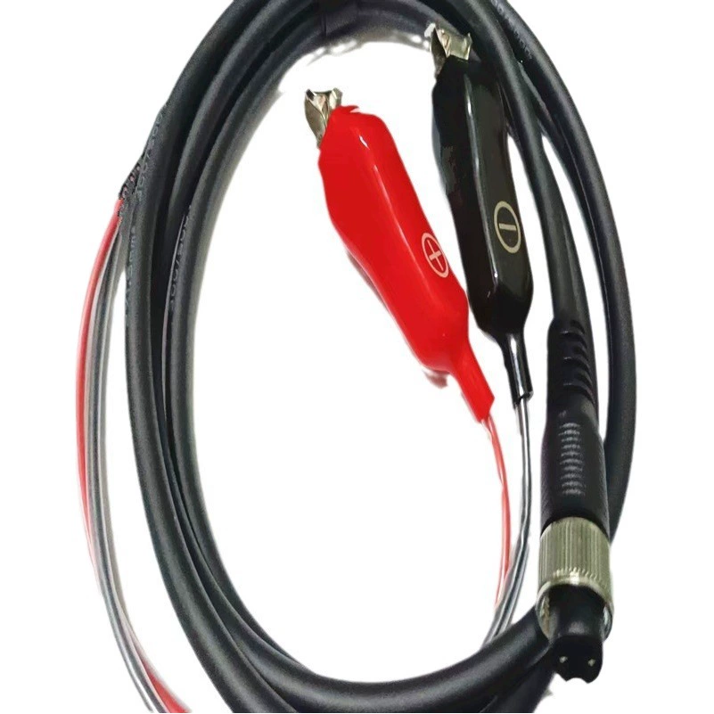 Кабель-адаптер для электрической лебедки SHIMANUO с двумя отверстиями для электрической рыболовной катушки, с зажимом из чистой меди.