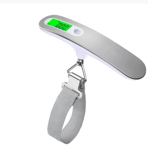 Amazon Горячая продажа из нержавеющей стали лямные весы 50KG сумочки весы для аэропортов багажные весы портативные электронные весы