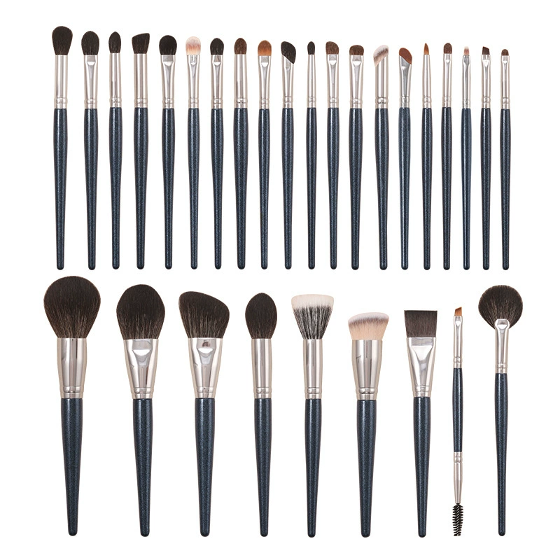 Brush, eye shadow, face blush, foundation, 29 pieces