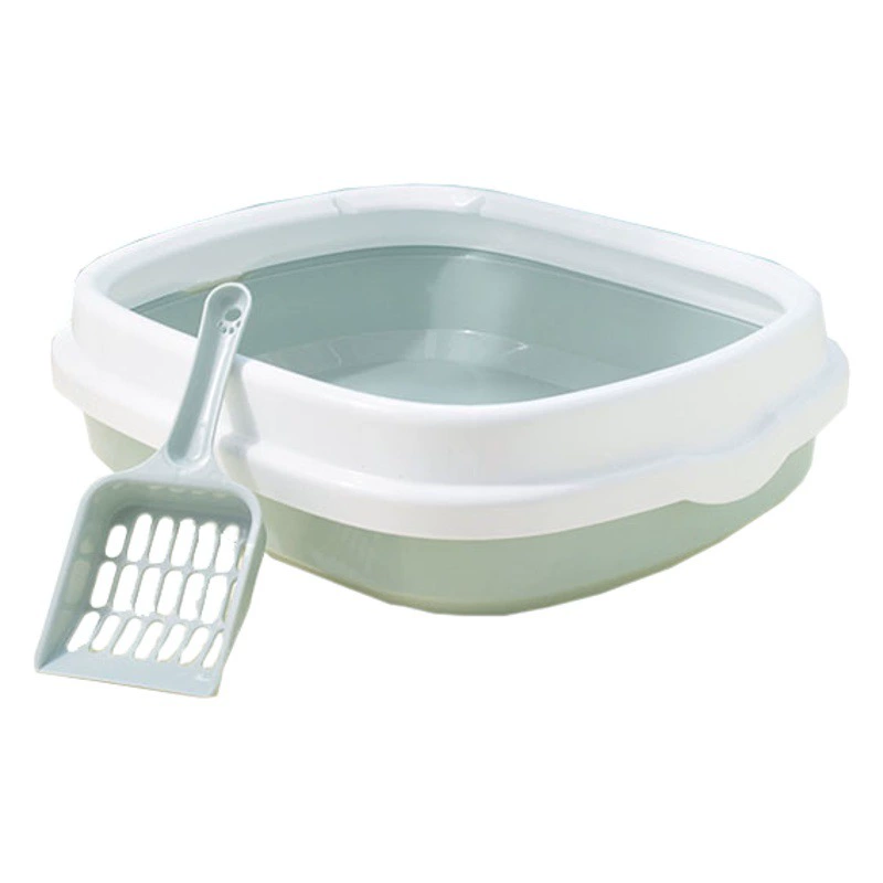 Домашние животные полузакрытая раковина для мусора большой толстый туалет для кошек